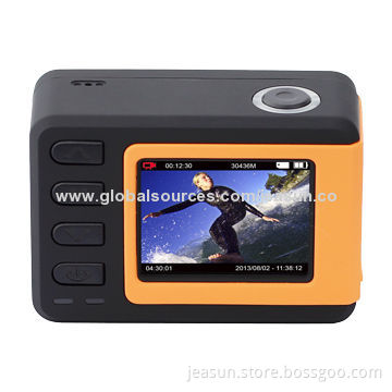 1,080P Full HD Waterproof Sports Camera, Built-in Wi-Fi and 14MP Sensor